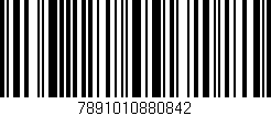 Código de barras (EAN, GTIN, SKU, ISBN): '7891010880842'
