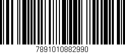 Código de barras (EAN, GTIN, SKU, ISBN): '7891010882990'