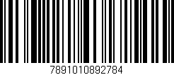 Código de barras (EAN, GTIN, SKU, ISBN): '7891010892784'