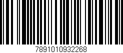 Código de barras (EAN, GTIN, SKU, ISBN): '7891010932268'