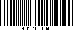 Código de barras (EAN, GTIN, SKU, ISBN): '7891010938840'