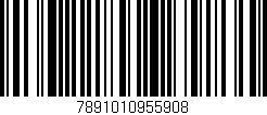 Código de barras (EAN, GTIN, SKU, ISBN): '7891010955908'