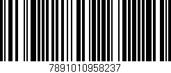 Código de barras (EAN, GTIN, SKU, ISBN): '7891010958237'