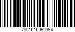Código de barras (EAN, GTIN, SKU, ISBN): '7891010959654'