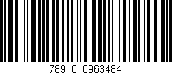 Código de barras (EAN, GTIN, SKU, ISBN): '7891010963484'