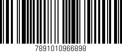 Código de barras (EAN, GTIN, SKU, ISBN): '7891010966898'