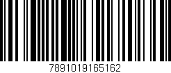 Código de barras (EAN, GTIN, SKU, ISBN): '7891019165162'
