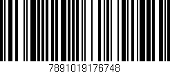 Código de barras (EAN, GTIN, SKU, ISBN): '7891019176748'