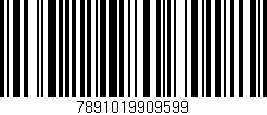 Código de barras (EAN, GTIN, SKU, ISBN): '7891019909599'