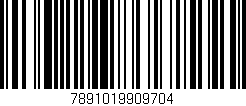 Código de barras (EAN, GTIN, SKU, ISBN): '7891019909704'