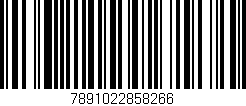 Código de barras (EAN, GTIN, SKU, ISBN): '7891022858266'