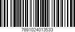 Código de barras (EAN, GTIN, SKU, ISBN): '7891024013533'