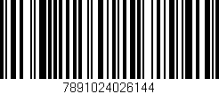 Código de barras (EAN, GTIN, SKU, ISBN): '7891024026144'