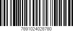 Código de barras (EAN, GTIN, SKU, ISBN): '7891024028780'