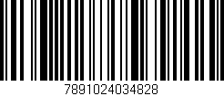 Código de barras (EAN, GTIN, SKU, ISBN): '7891024034828'