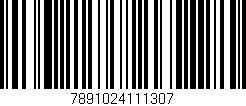 Código de barras (EAN, GTIN, SKU, ISBN): '7891024111307'