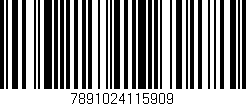 Código de barras (EAN, GTIN, SKU, ISBN): '7891024115909'