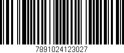Código de barras (EAN, GTIN, SKU, ISBN): '7891024123027'