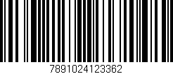 Código de barras (EAN, GTIN, SKU, ISBN): '7891024123362'