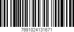 Código de barras (EAN, GTIN, SKU, ISBN): '7891024131671'