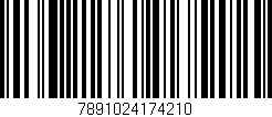 Código de barras (EAN, GTIN, SKU, ISBN): '7891024174210'
