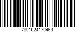 Código de barras (EAN, GTIN, SKU, ISBN): '7891024179468'
