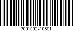 Código de barras (EAN, GTIN, SKU, ISBN): '7891032410591'