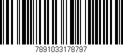 Código de barras (EAN, GTIN, SKU, ISBN): '7891033178797'