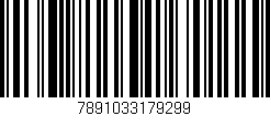 Código de barras (EAN, GTIN, SKU, ISBN): '7891033179299'