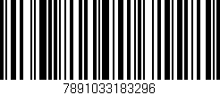 Código de barras (EAN, GTIN, SKU, ISBN): '7891033183296'