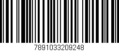 Código de barras (EAN, GTIN, SKU, ISBN): '7891033209248'