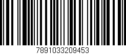 Código de barras (EAN, GTIN, SKU, ISBN): '7891033209453'