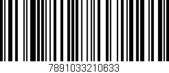 Código de barras (EAN, GTIN, SKU, ISBN): '7891033210633'