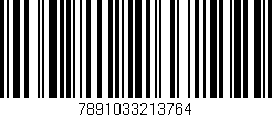 Código de barras (EAN, GTIN, SKU, ISBN): '7891033213764'