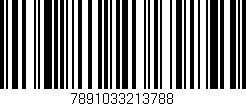 Código de barras (EAN, GTIN, SKU, ISBN): '7891033213788'