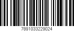 Código de barras (EAN, GTIN, SKU, ISBN): '7891033229024'