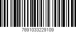 Código de barras (EAN, GTIN, SKU, ISBN): '7891033229109'