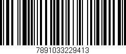 Código de barras (EAN, GTIN, SKU, ISBN): '7891033229413'