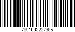 Código de barras (EAN, GTIN, SKU, ISBN): '7891033237685'