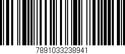 Código de barras (EAN, GTIN, SKU, ISBN): '7891033238941'