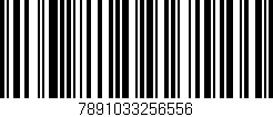 Código de barras (EAN, GTIN, SKU, ISBN): '7891033256556'