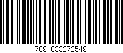Código de barras (EAN, GTIN, SKU, ISBN): '7891033272549'