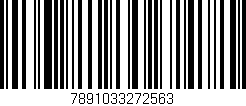 Código de barras (EAN, GTIN, SKU, ISBN): '7891033272563'