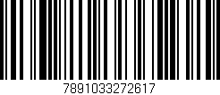 Código de barras (EAN, GTIN, SKU, ISBN): '7891033272617'