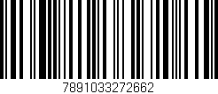 Código de barras (EAN, GTIN, SKU, ISBN): '7891033272662'