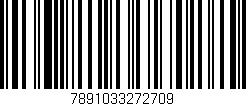 Código de barras (EAN, GTIN, SKU, ISBN): '7891033272709'