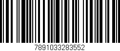 Código de barras (EAN, GTIN, SKU, ISBN): '7891033283552'