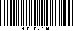 Código de barras (EAN, GTIN, SKU, ISBN): '7891033283842'