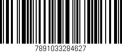 Código de barras (EAN, GTIN, SKU, ISBN): '7891033284627'