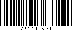Código de barras (EAN, GTIN, SKU, ISBN): '7891033285358'